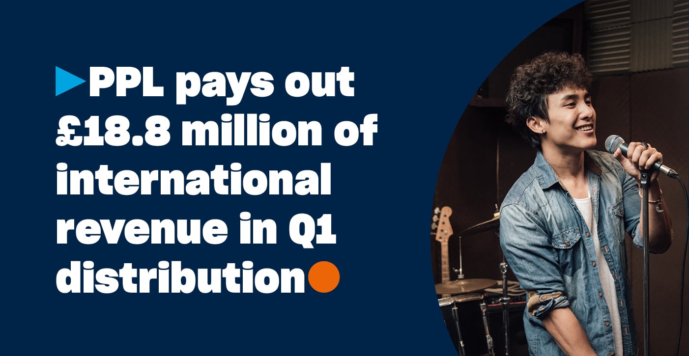 ppl pays out £18.8 million of international revenue in q1 distribution