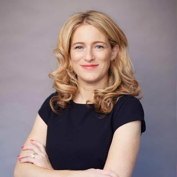 A headshot of Camilla Waite