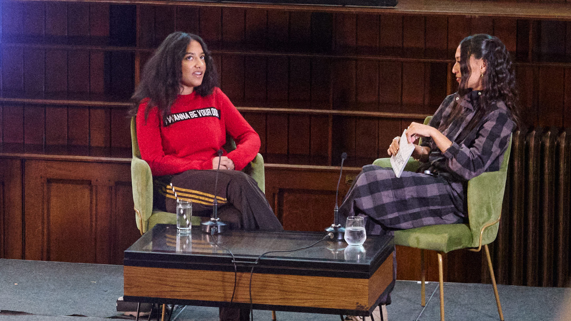 Lily Fontaine in conversation at the Art of the Album Day, Newcastle 