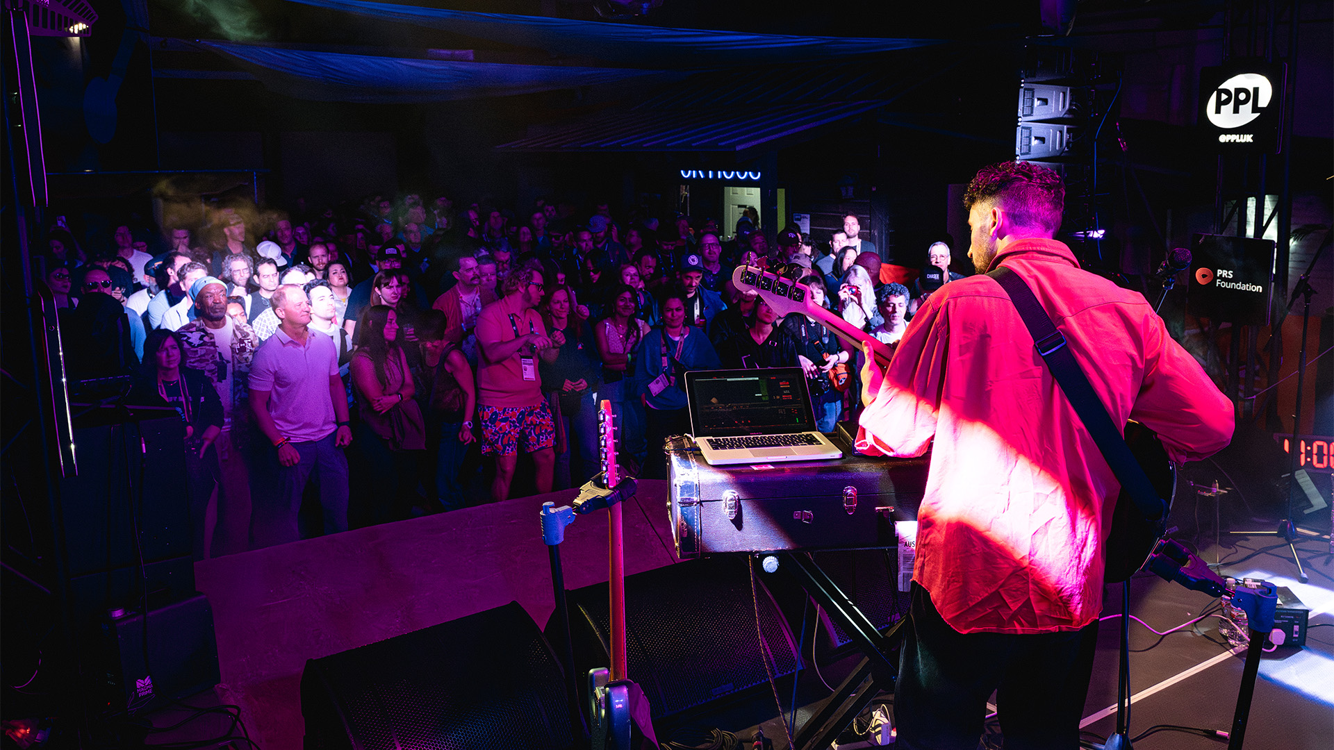 Werkha performing at the BBC Introducing showcase at SXSW. Credit: Autefault