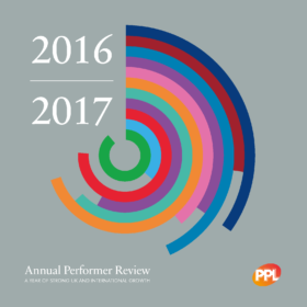 Coverpage from PPL Annual Performer Review 2016-17