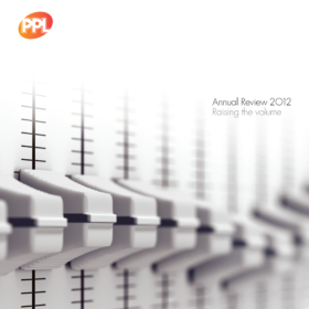 Coverpage from PPL Annual Review 2012